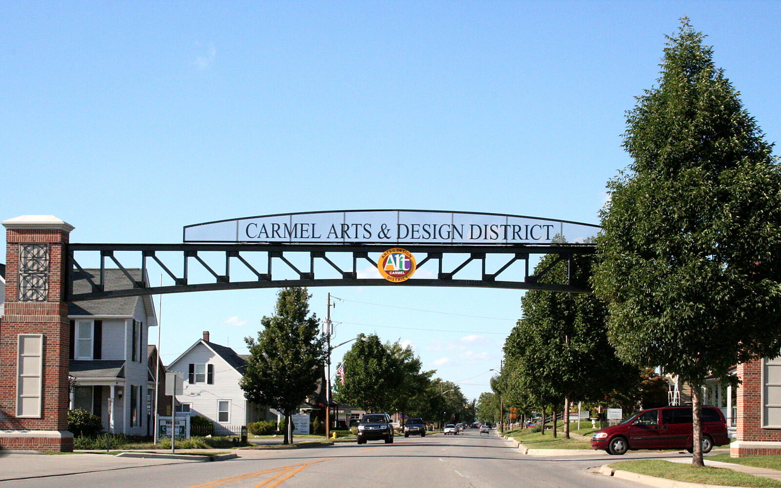 The Arts and Design District in Carmel