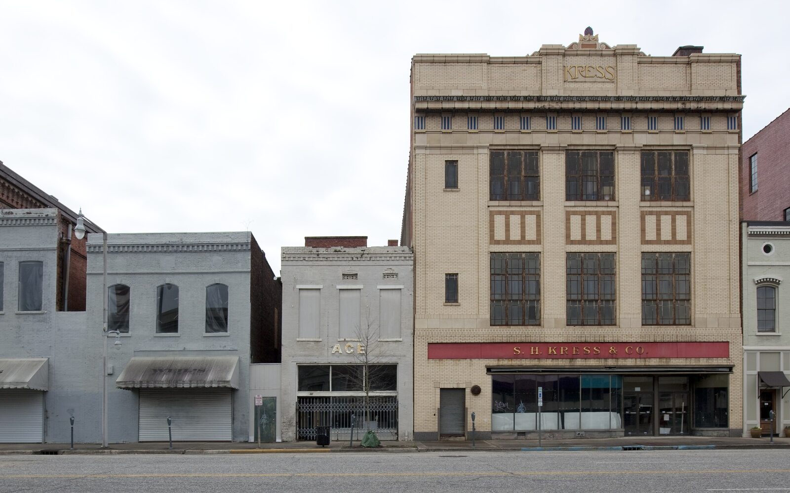 A street scene in downtown Montgomery